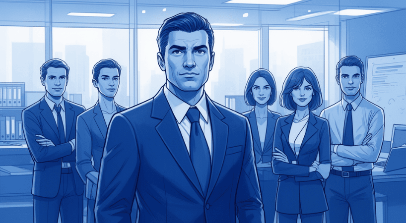 Effectief leiderschap ontstaat door ontwikkeling: de balans tussen aangeboren eigenschappen, aangeleerde vaardigheden en context in teams.